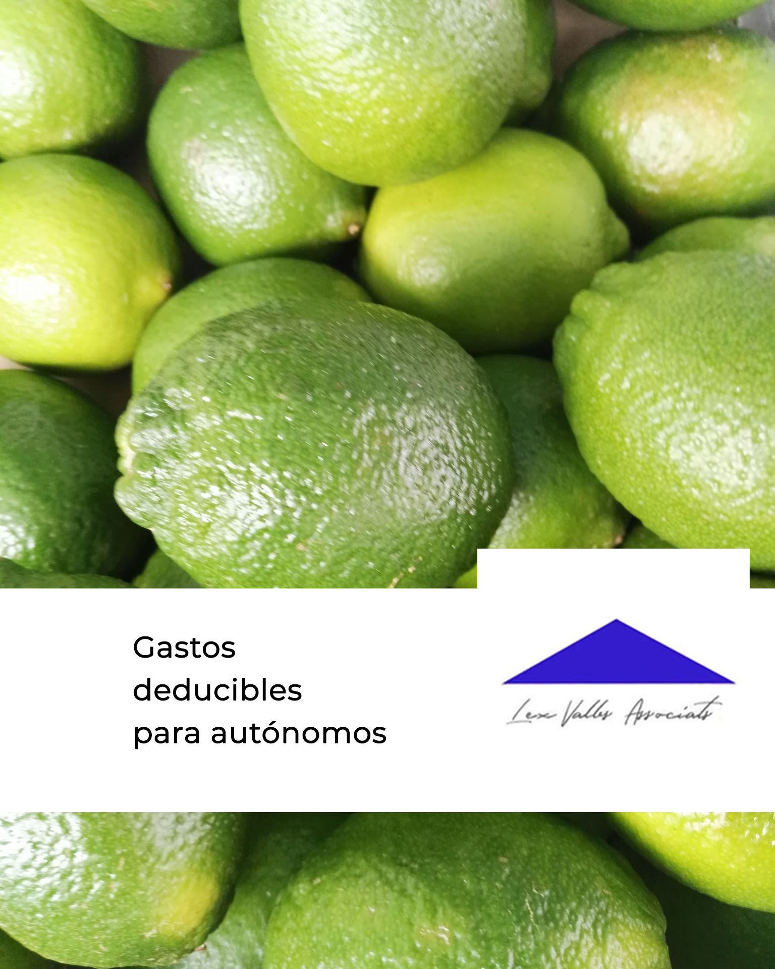 Gastos deducibles para autónomos gestoría mollet lexvalles
