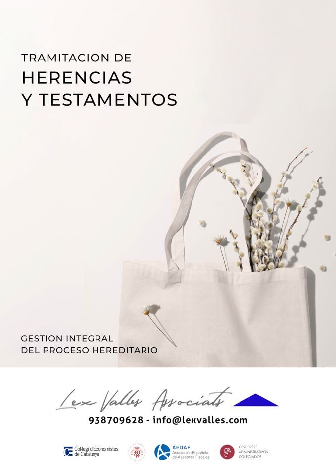 Te explicamos con claridad las razones por las que hay que pagar impuestos sobre herencias y donaciones. ¿Te ayudamos en el támite? lexvalles associats