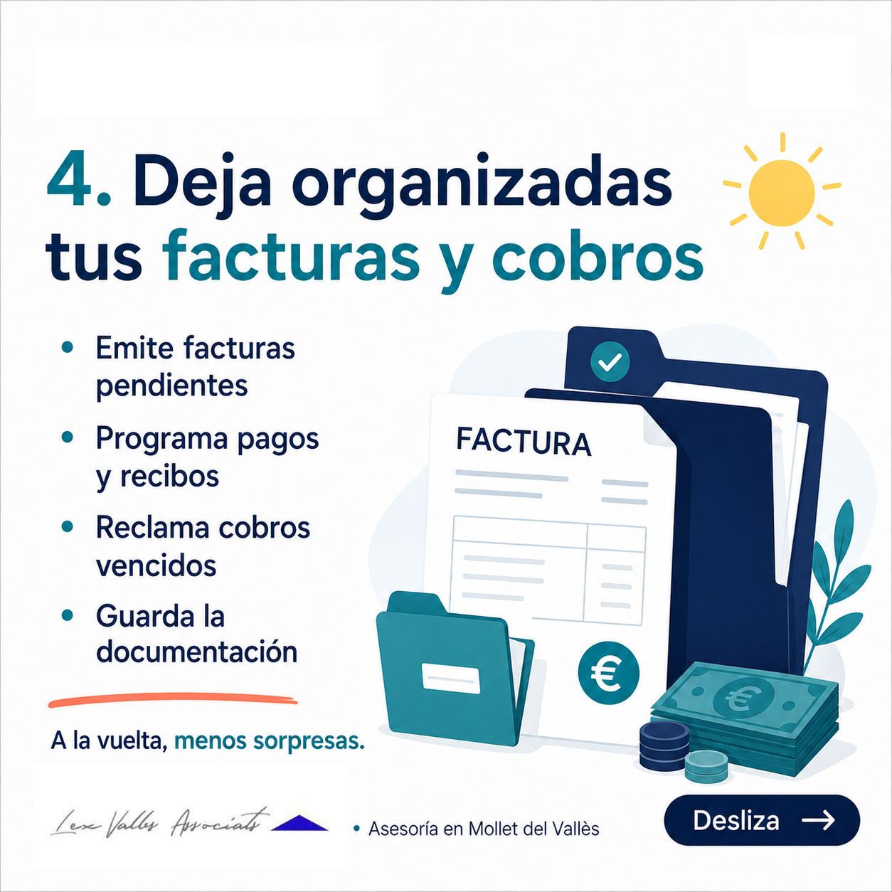 vacaciones para autónomos. operación verano